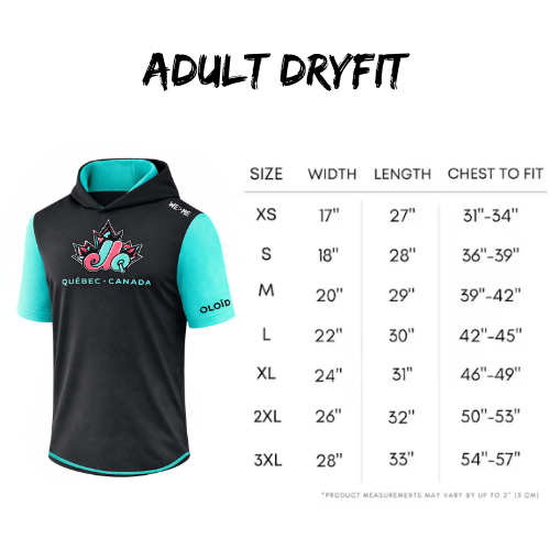 Chandail Dry-Fit avec capuchon