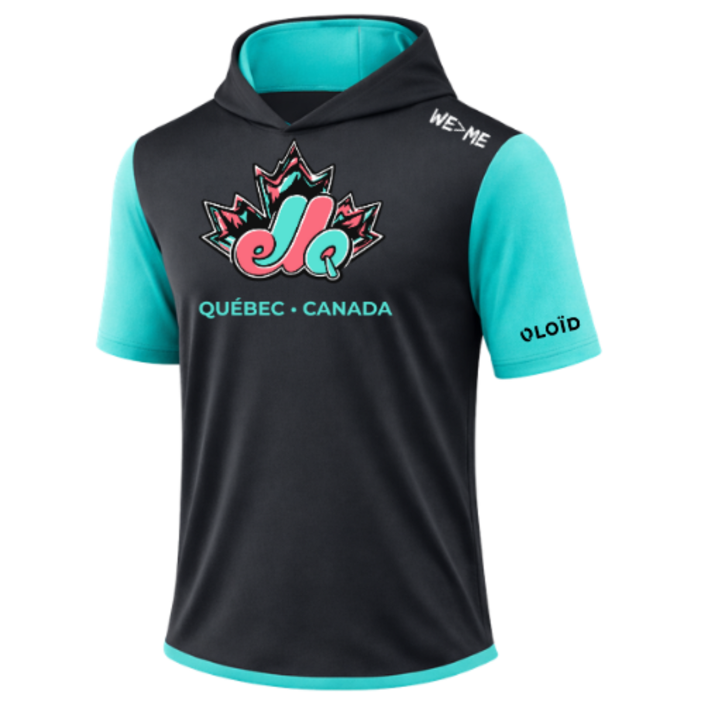 Chandail dry-fit avec capuchon des expos du québec