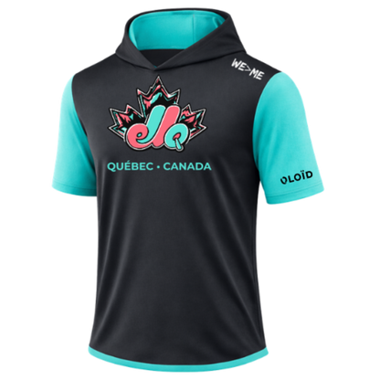 Chandail dry-fit avec capuchon des expos du québec