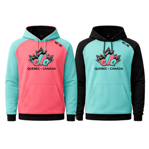 Hoodies expos 2026 rose et vert