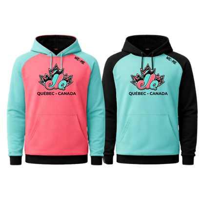 Hoodies expos 2026 rose et vert