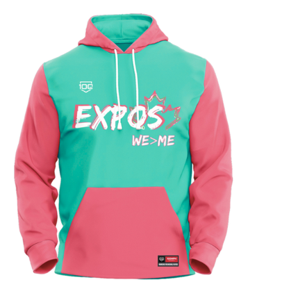 Hoodie Vert- manche longue