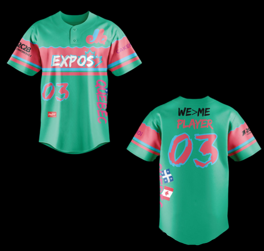 Jersey des EXPOS du Quebec